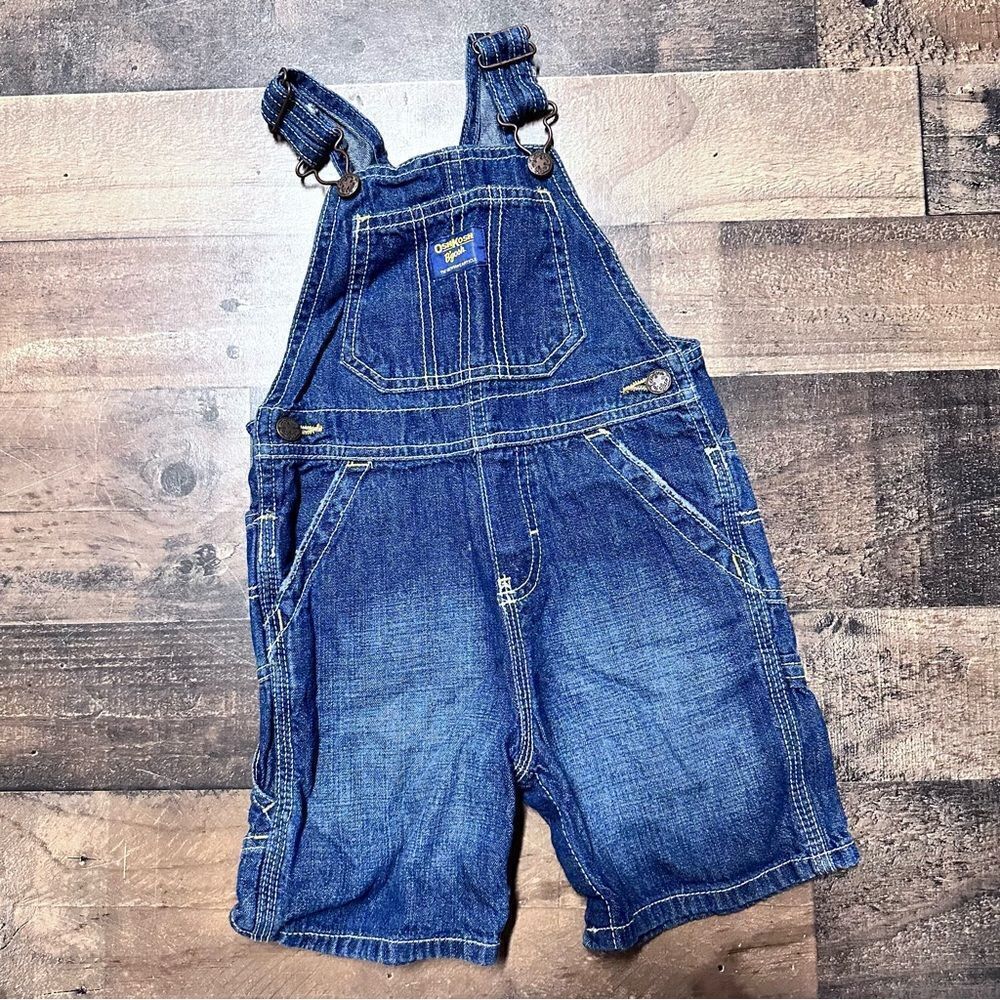 Oshkosh B’Gosh Vestbak Denim Shortall 24M